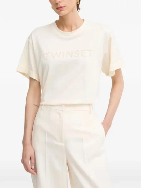 Tricou Twinset cu broderie