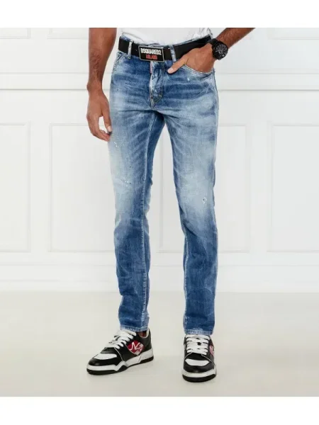 Blugi Cool guy jean | Tapered fit albastru