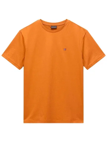 Póló Napapijri narancsszínű