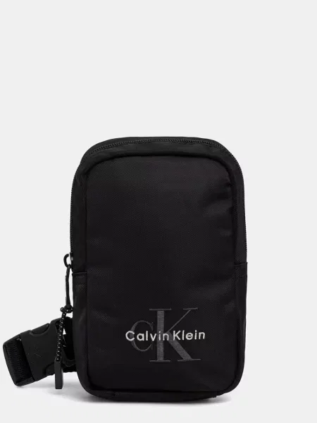 Calvin Klein Válltáska Bold Phon Crossbody fekete