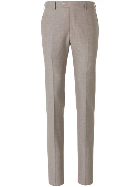 Zúžené kalhoty Marco Pescarolo šedé