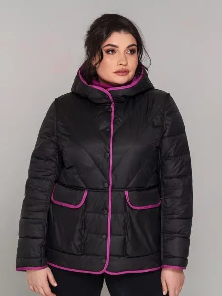 Демісезонна куртка All Posa чорний