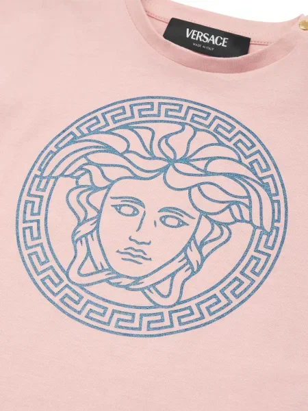 Koszulka dziecięca Versace różowa