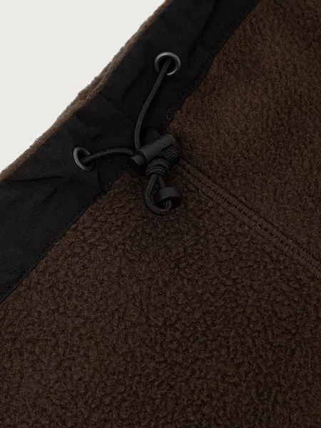 The North Face komin polarowy Denali brązowa