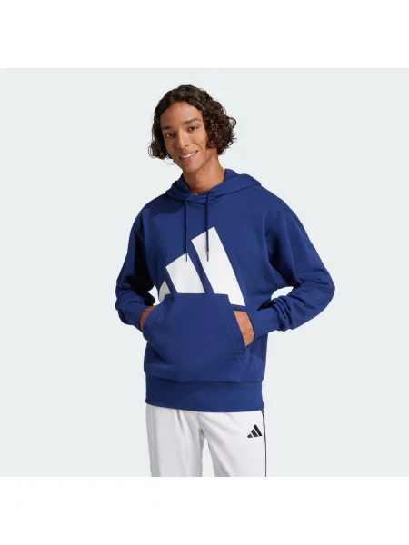 Mikina Essentials Big Logo French Terry bílá