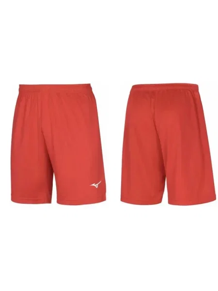 Szorty dla dzieci Mizuno Trad czerwone