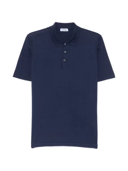 Scurt tricou polo Cesare Attolini albastru