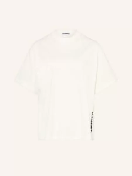 Jil Sander Tričko / černá bílá