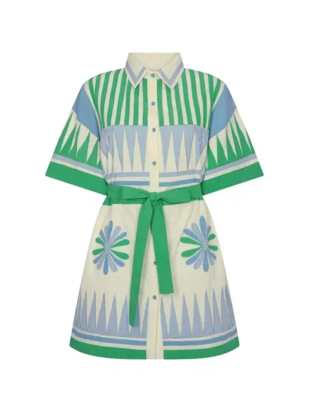 Rochie tip cămașă Carolina K cu broderie