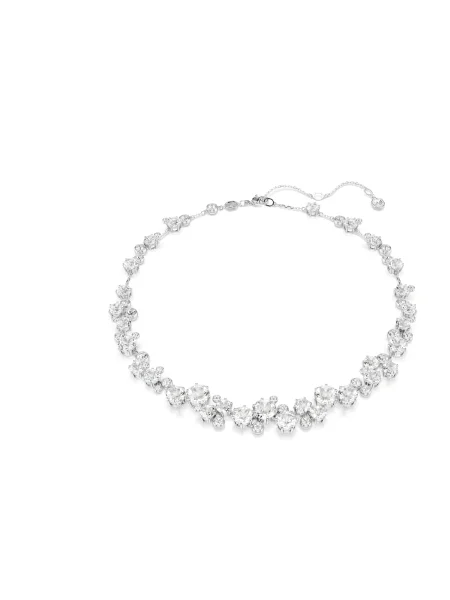 Palton Swarovski transparente argintiu