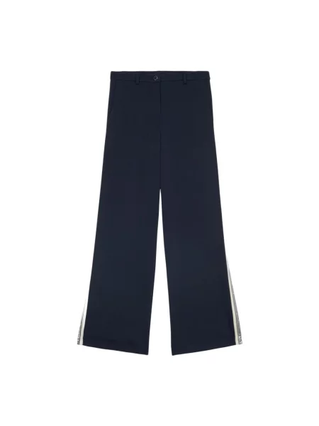 Spodnie Oltre bez fiszbin niebieskie