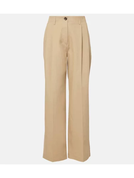 Pantaloni Toteme bej