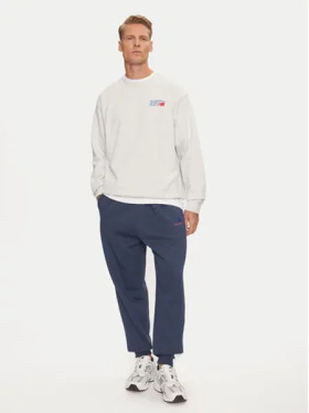 New Balance Mikina Athletics Premium Logo šedá