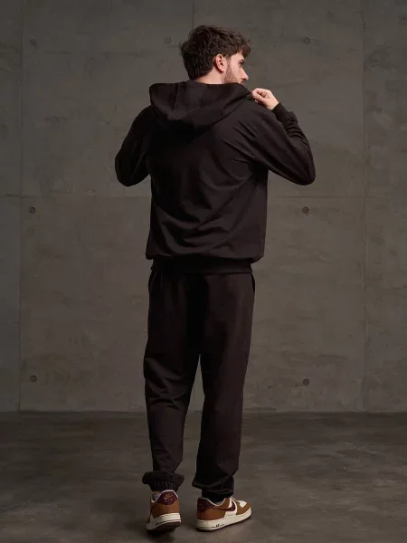 Спортивні штани ISSA Plus темно-коричневий коричневі