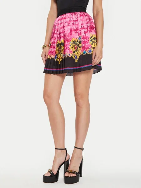 Versace Jeans Couture Плисирана пола розов