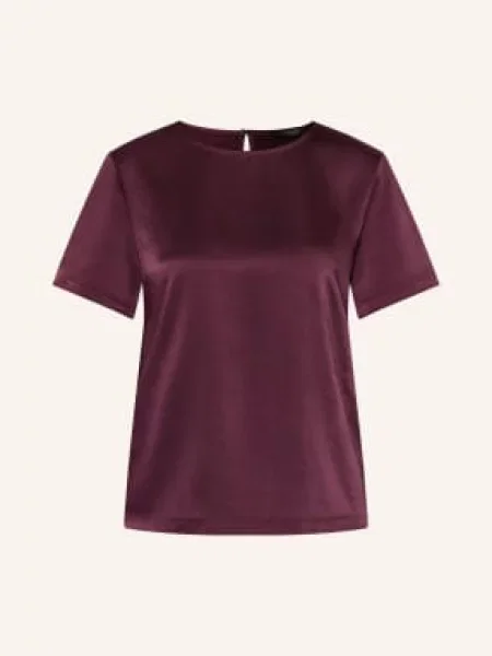 Weekend Max Mara Bluzka Zona Z Mieszanki Materiałów rot