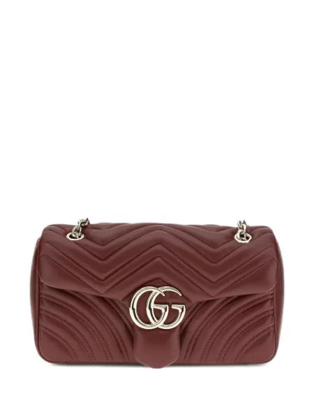 Τσάντα Gucci GG Marmont κόκκινο