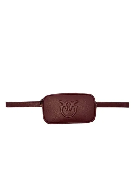 PINKO Geantă Pelle Bottalata AI PCPL maro