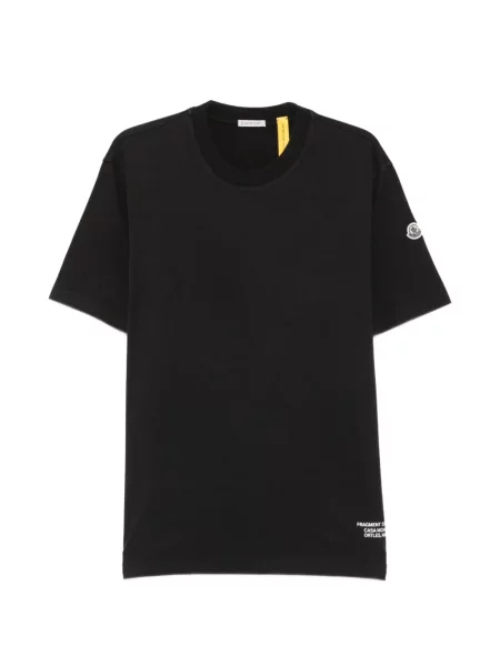 Tricou Moncler cu imagine negru