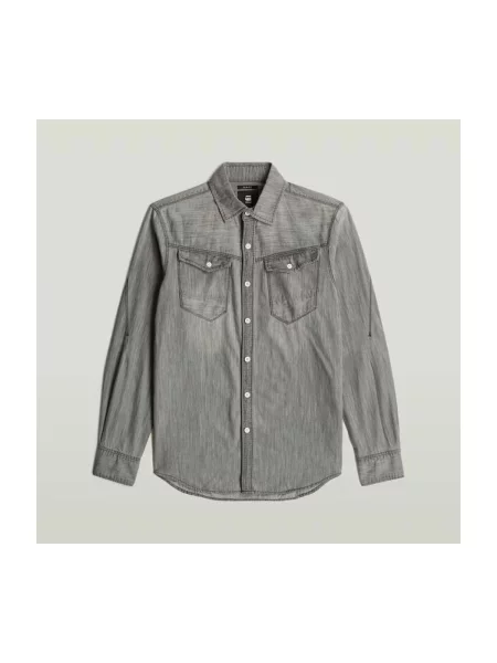 Košeľa G-star Raw sivá