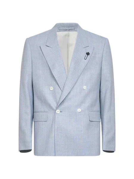Sacou Lardini cu două rânduri de nasturi albastru