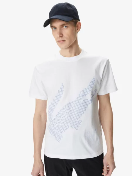 Футболка Lacoste біла