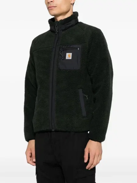 Fleecový svetr Carhartt Wip zelený