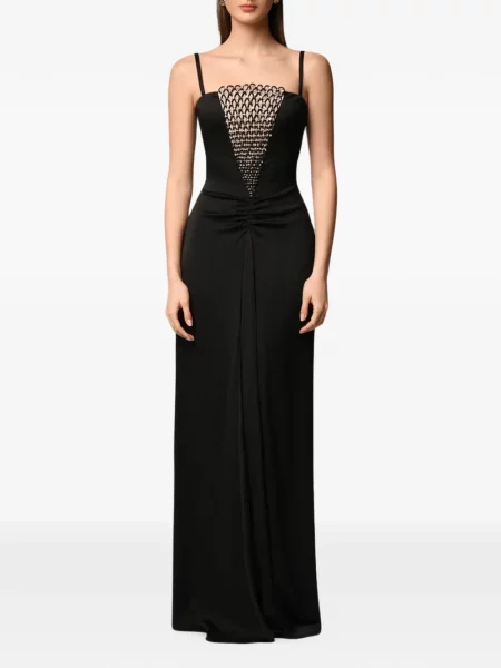 Rochie maxi Nafsika Skourti negru