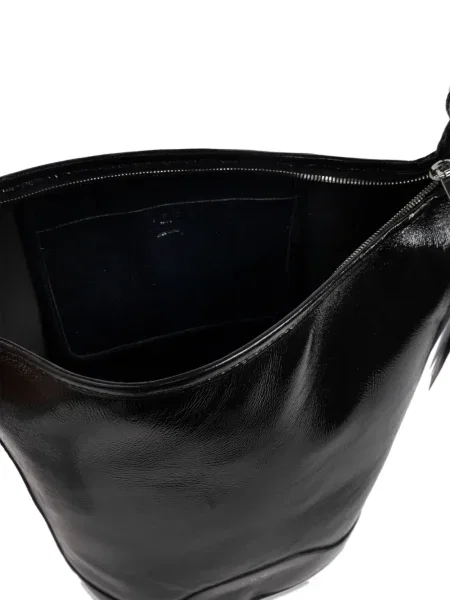 Geantă bucket Iro din piele negru