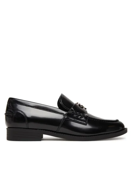Pantofi loafer Guess negru