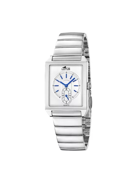 Lotus Analogové hodinky Watch Square Series stříbrná