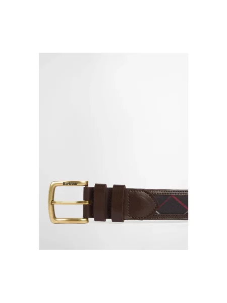 Barbour Pasek Brązowy zielony