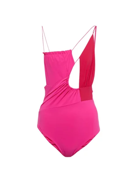 Asymetrické plavky Nensi Dojaka růžové