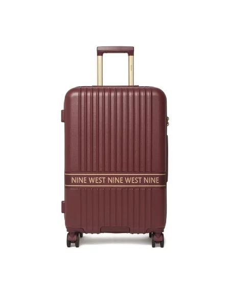 Nine West Vidutinio dydžio lagaminas Vyšninė