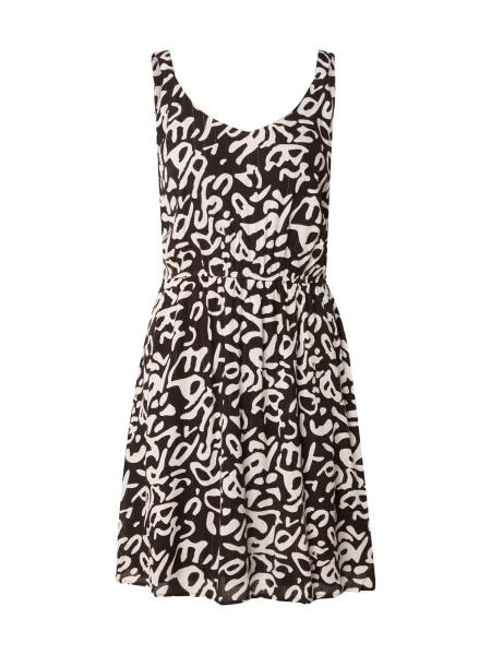 Hailys Rochie de vară ecru negru