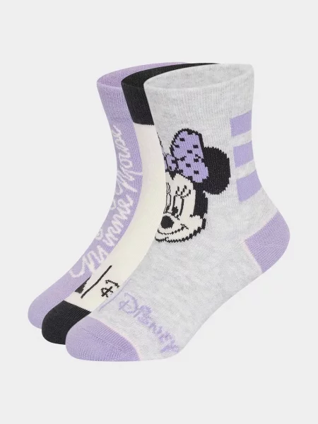 Adidas Performance шкарпетки дитячі DISNEY MINNIE MOUSE 3 шт.