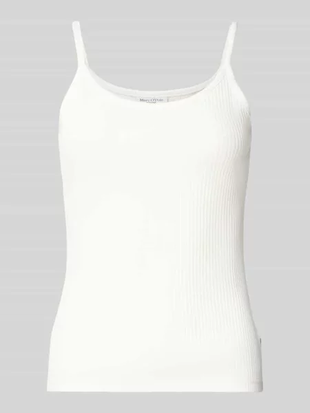 Top Marc O'polo Denim na ramiączkach biały