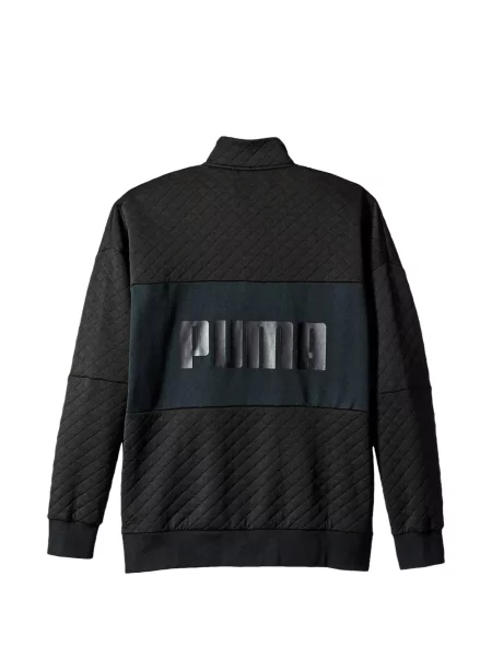 Matlasat geacă Puma retro negru