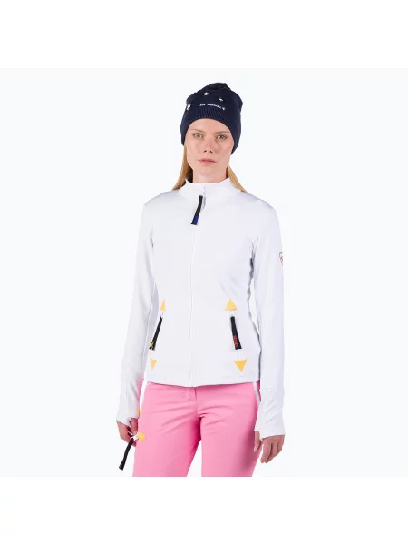 Дамски скиорски суитшърт Rossignol Climi white бяло
