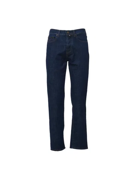 Jeansy straight leg Jacob Cohen niebieskie