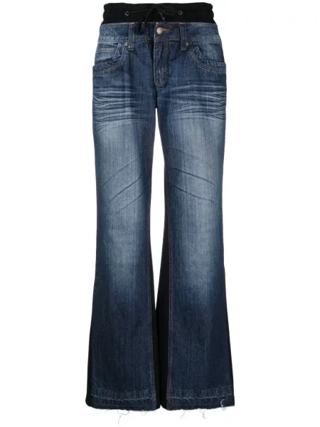 Pantaloni Gudu albastru