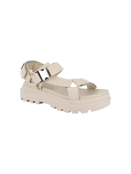 Pantofi Palladium cu bretele bej