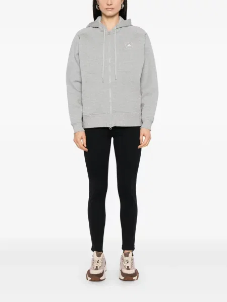 Суичър с качулка Adidas By Stella Mccartney сиво