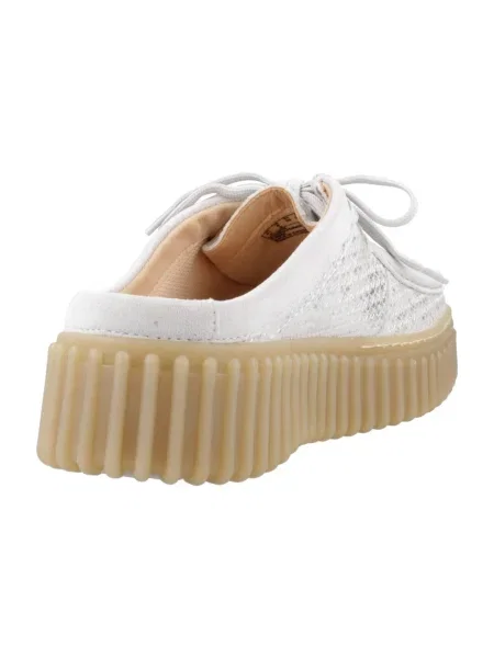 Pantofi Clarks argintiu