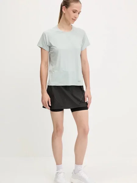 Helly Hansen t-shirt sportowy SHINE SOLEN turkusowy