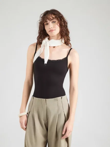 ABOUT YOU Tricou body Grace' negru