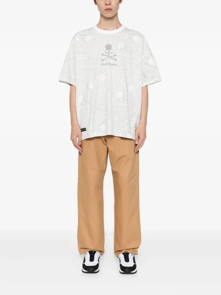 Tricou Mastermind Japan cu imagine alb
