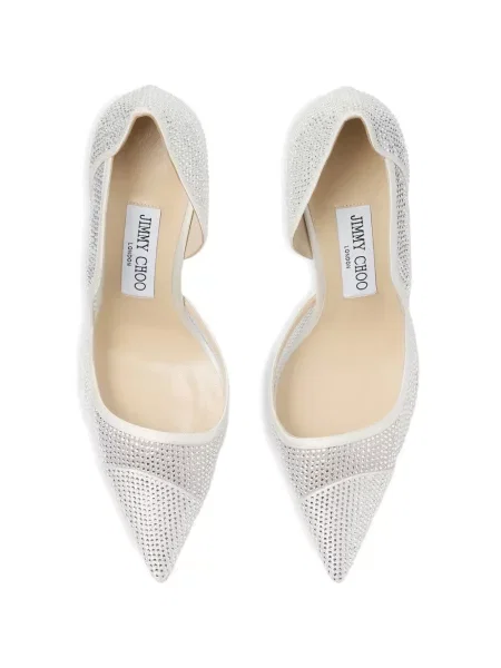 Pantofi cu toc Jimmy Choo alb