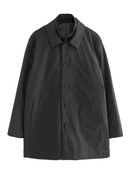 Next Palton de primăvară-toamnă negru