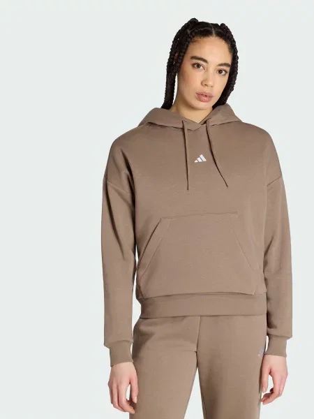Худі adidas Adidas Essentials бежевий